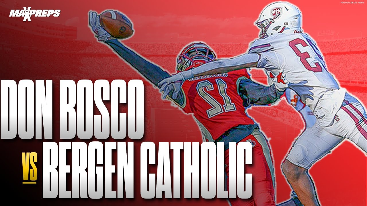 🔥🔥 BERGEN CATHOLIC ABSOLUTELY HANDLES DON BOSCO PREP 38-15!! 🔥🔥