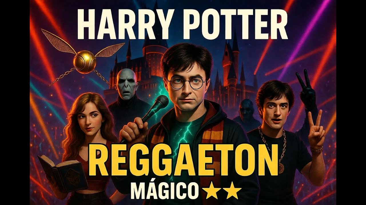 Harry Potter REGGAETON Song 🪄🔥 Magic on the Floor   Funny Parody Music Video