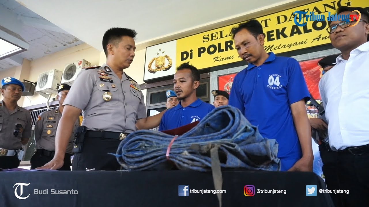Pencuri Spesialis Hewan Ternak di Kabupaten Pekalongan Ditangkap
