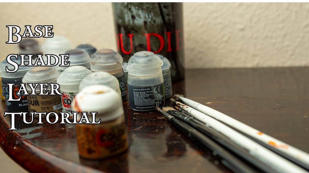 Painting Basics Tutorial  | Teil II | Base Shade Layer