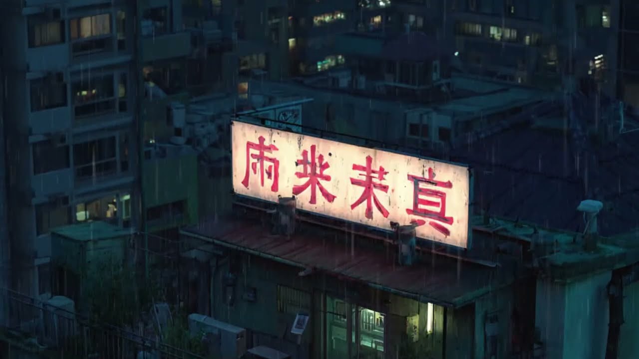 Neon City Night 🌃 Relaxing Urban Ambience for Sleep & Focus