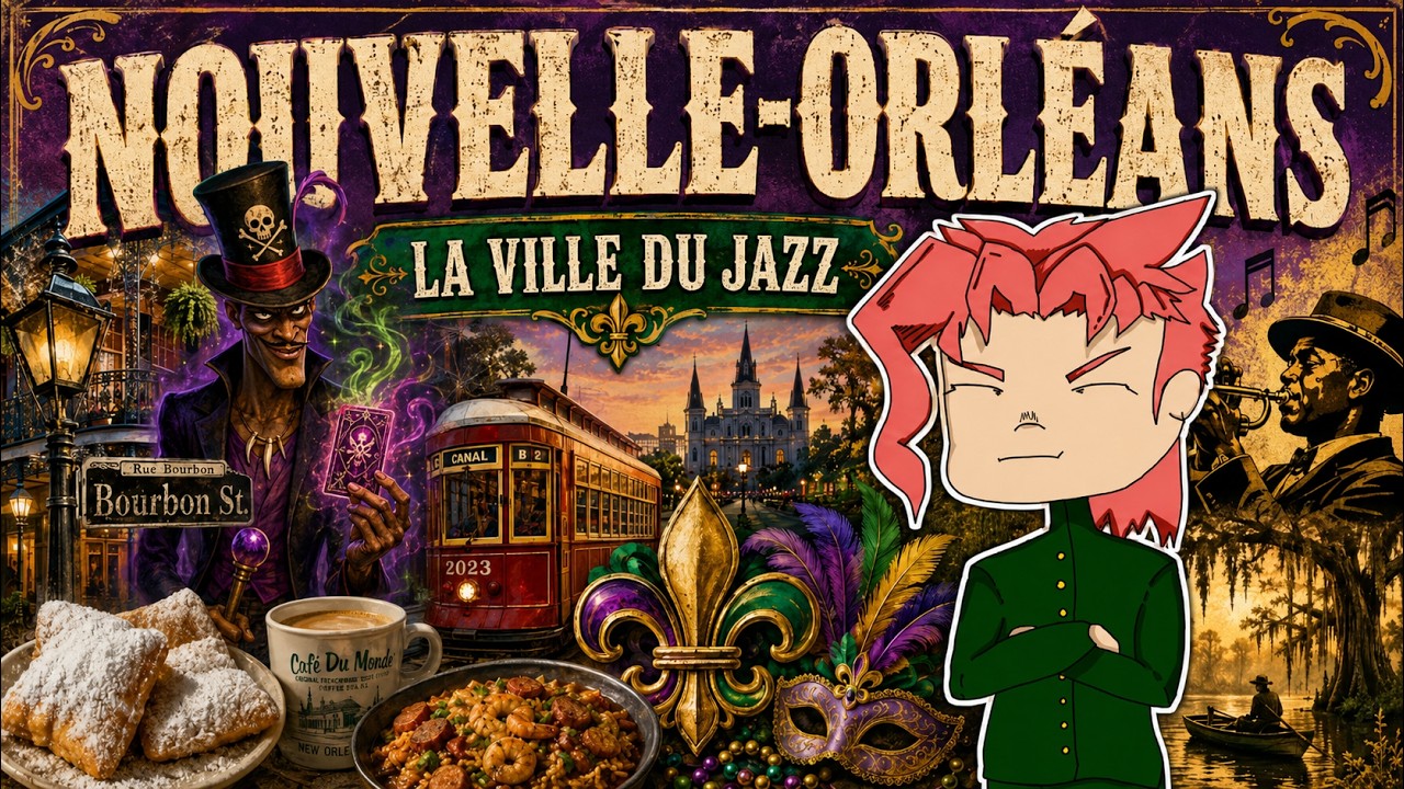 La Nouvelle-Orléans : La ville maudite des États-Unis ! 🇺🇲🧙
