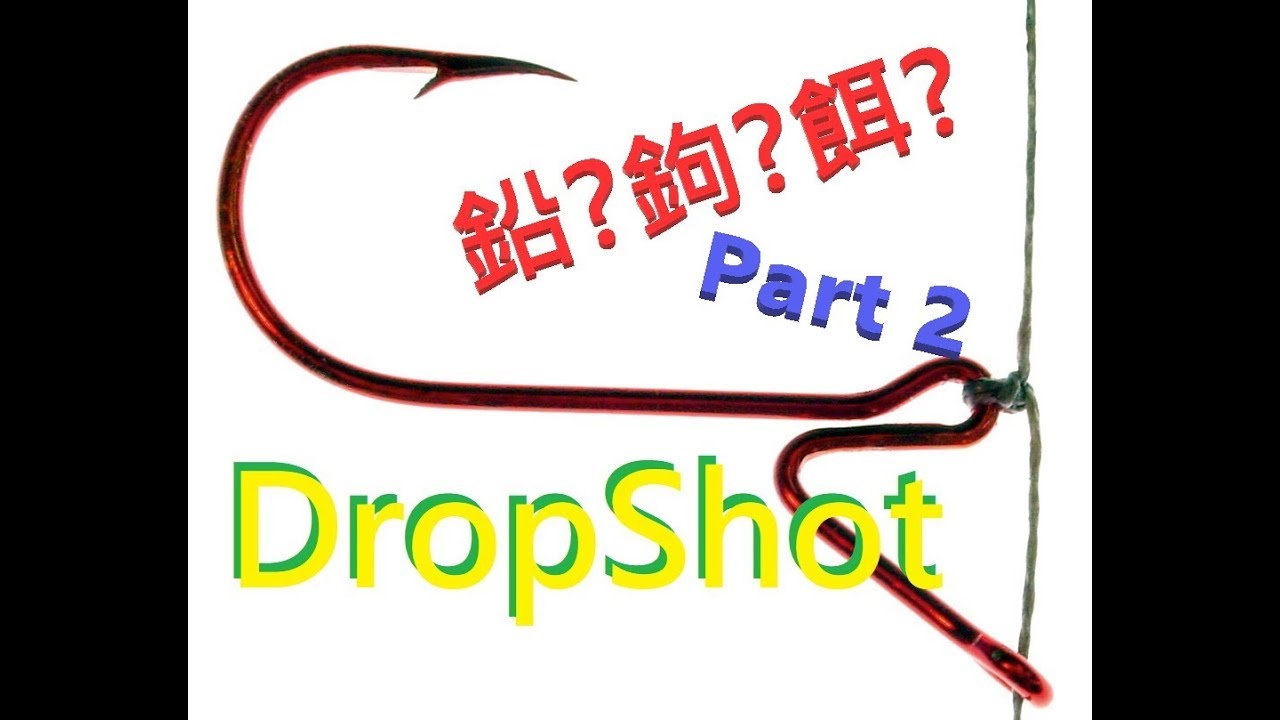 【LH2】軟餌釣組- 倒吊介紹-子線/餌/場地(DropShot intro and options)