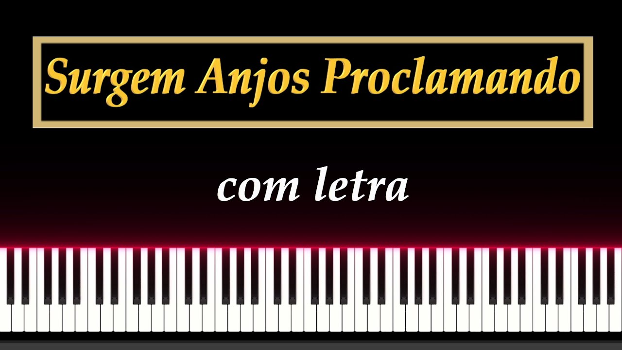 HCC N.104 - Surgem Anjos Proclamando - Letra