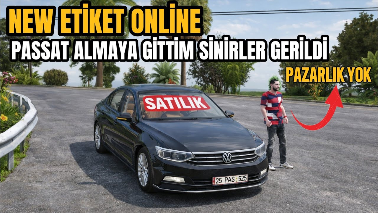 CUSTOM CARS ONLİNE OYUNUNDA PASSAT ALMAYA GİTTİM