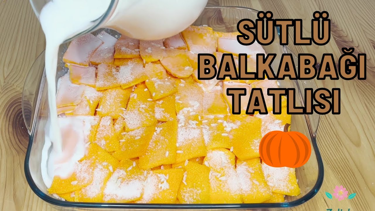 Klasik tarifleri Unutun SÜT ve  PİRİNÇ İLE BALKABAĞI TATLISI YAPTINIZ MI | Bu Tarif Sadece Burada !
