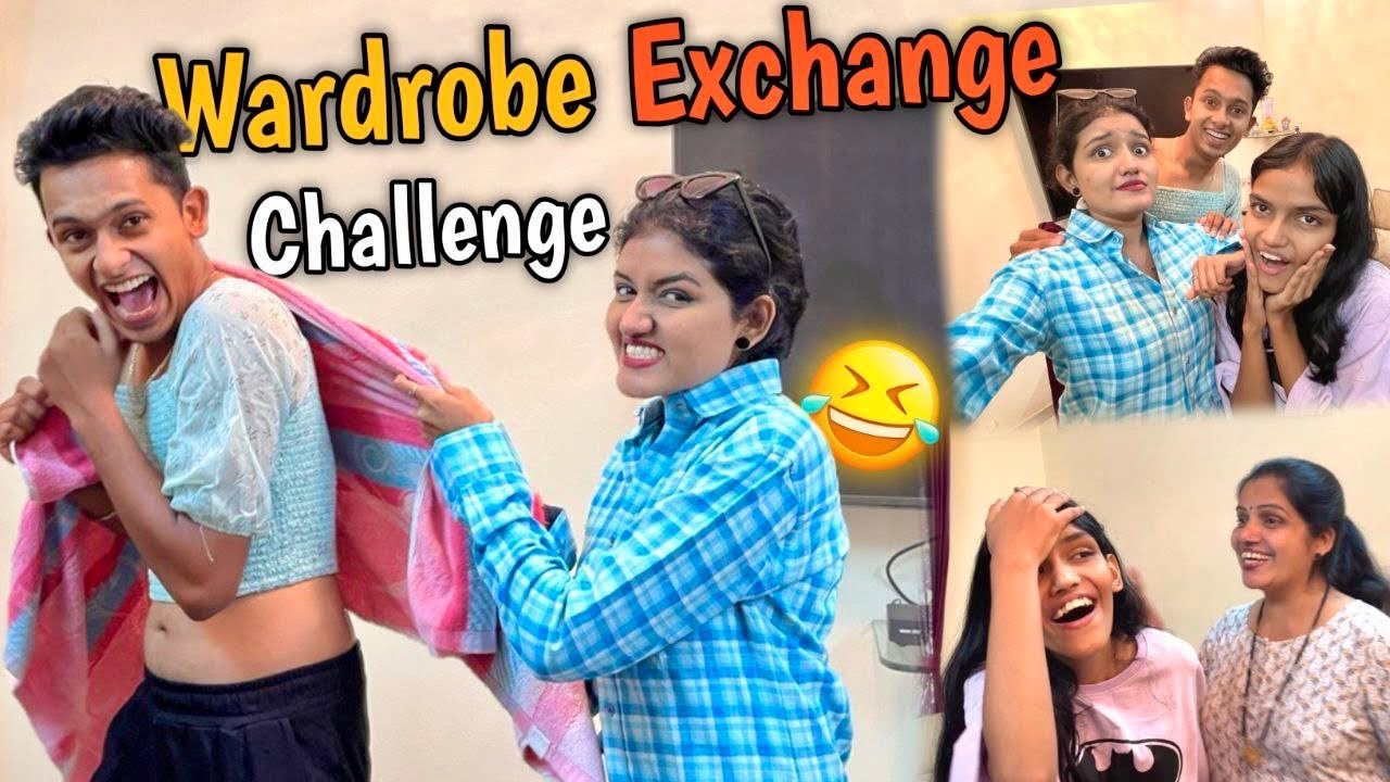 Wardrobe Exchange Challenge😂