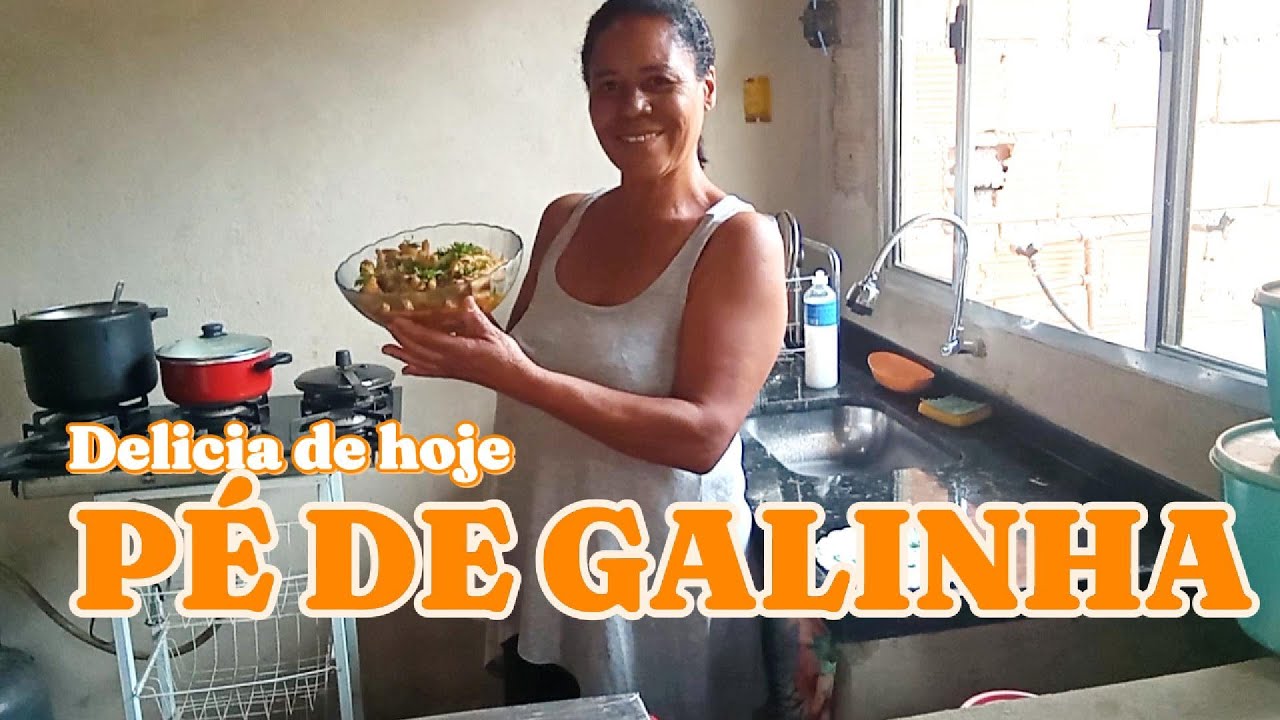 Como Fazer Pé de Galinha Cozido Simples e Saboroso