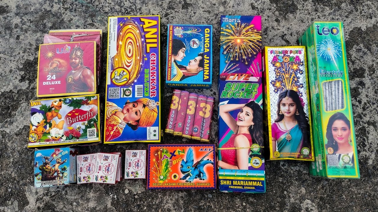 सबसे जबरदस्त पटाखों का कलेक्शन 2025 | Full Fireworks Unboxing And Testing |