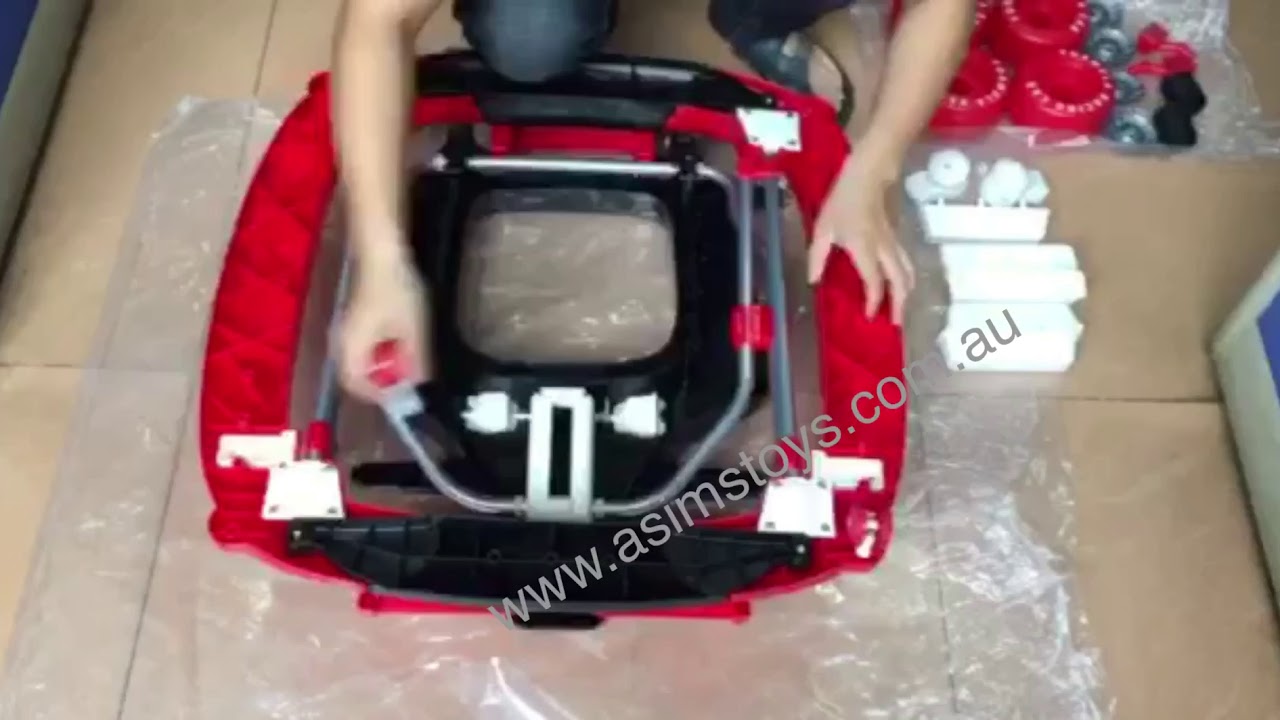 F1 baby Walker assembling