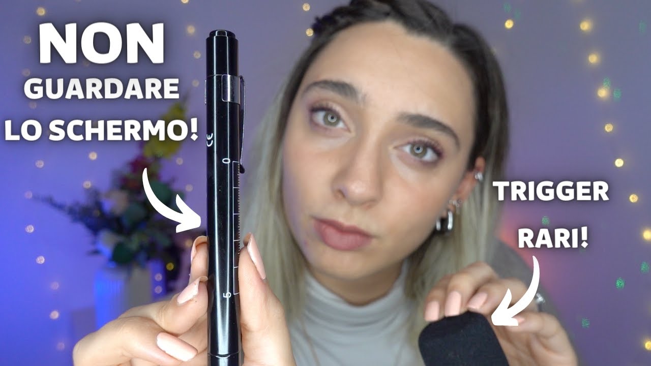 ASMR PER LA TUA VISTA PERIFERICA, NON GUARDARE LO SCHERMO!