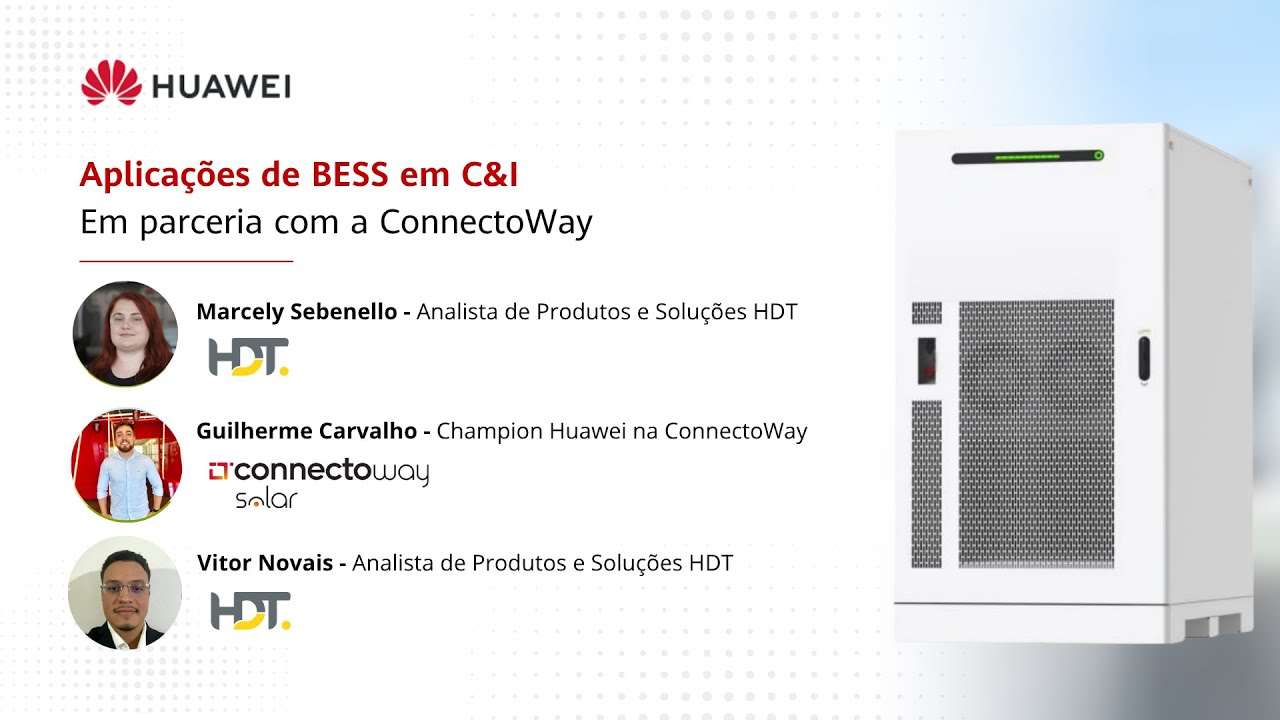 Aplicações de BESS em C&I com ConnectoWay