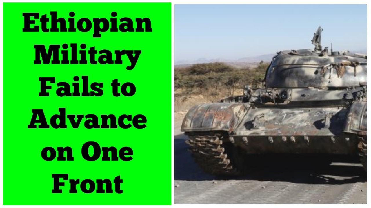Ethiopian Military Fails to Advance on One Front