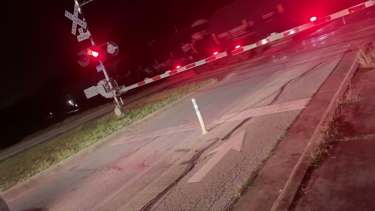 Northbound Union Pacific tanker train at dittmar road in south Austin Texas on 3/16/26