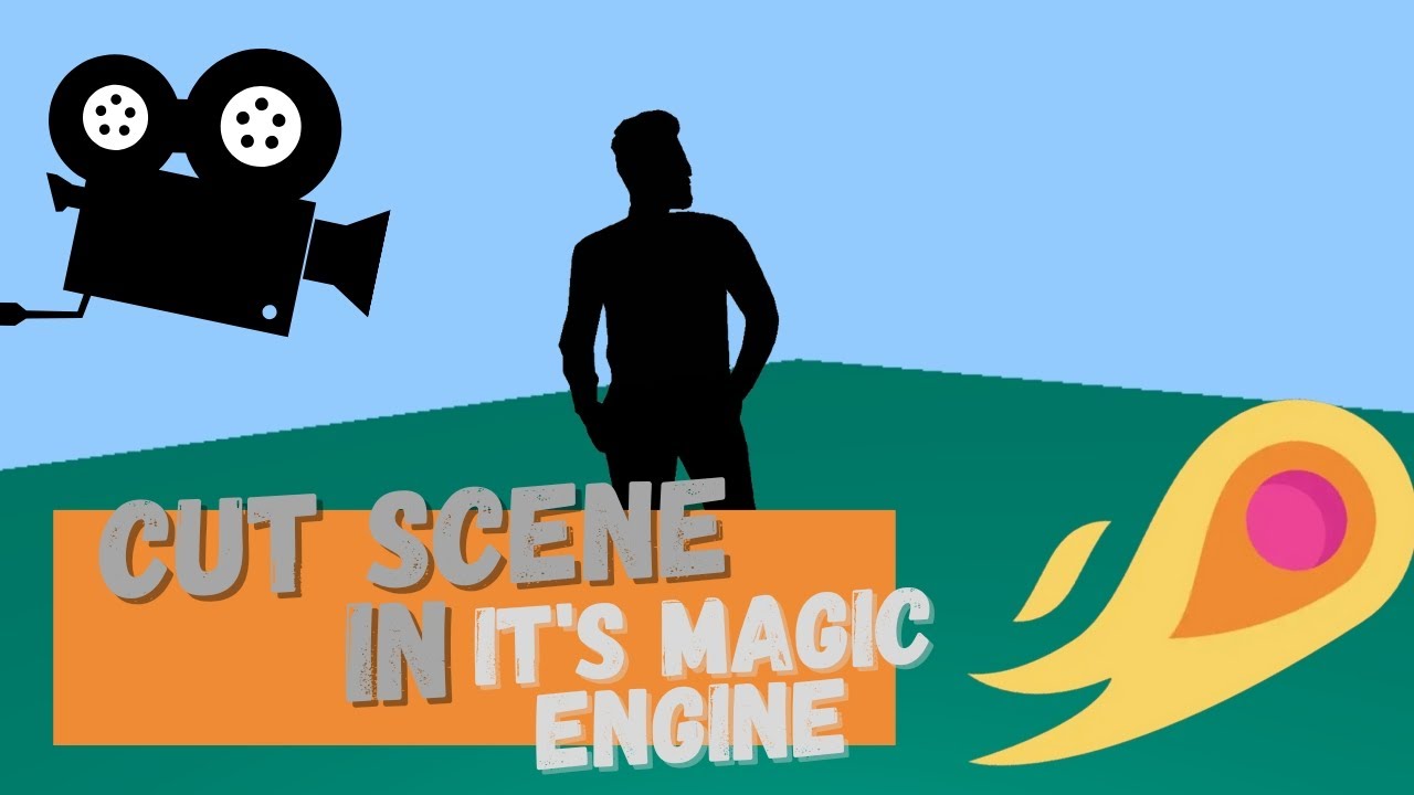 How to make Cut scenes in Its magic engine (easy) | I AM HARSH