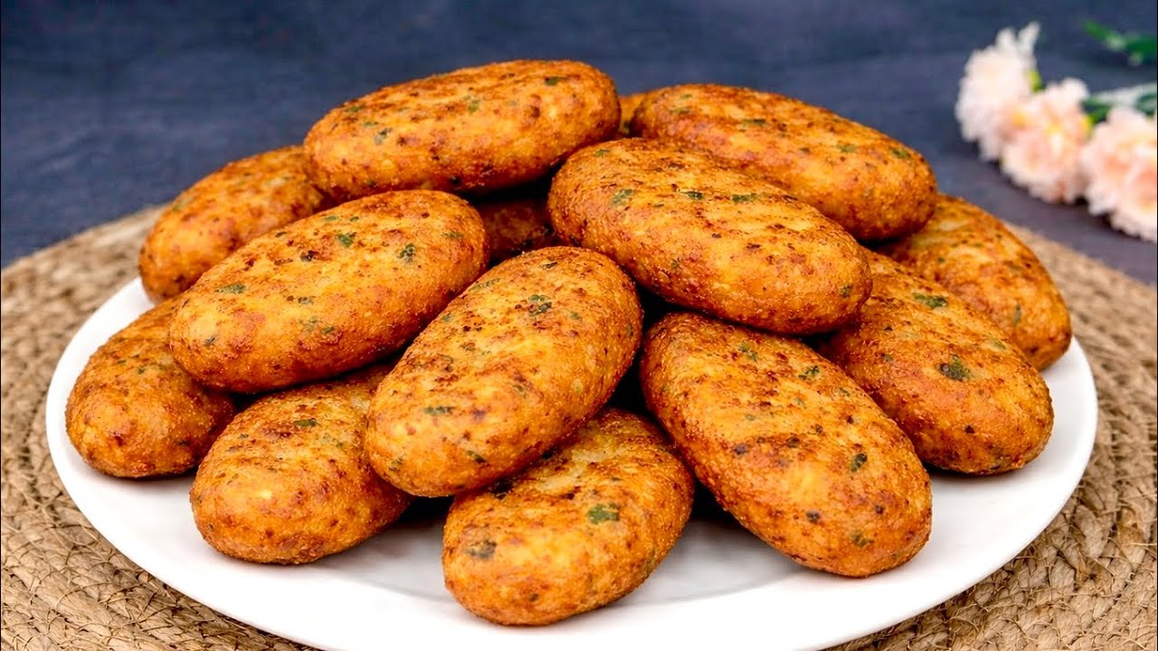 Hast du Kartoffeln und 2 Eier?! Meine Großmutter aus dem Dorf hat mir dieses Rezept beigebracht!