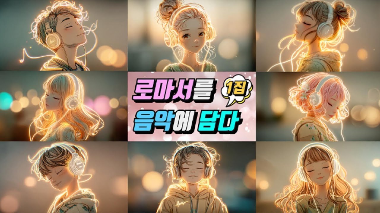 [로마서 1집] 로마서 1장~8장 찬양 워십 CCM 복음의 능력