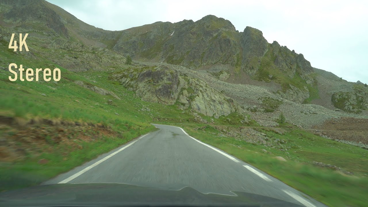 Driving the Colle della Lombarda pass (Col de la Lombarde) up from Pratolungo, Italy 🇮🇹