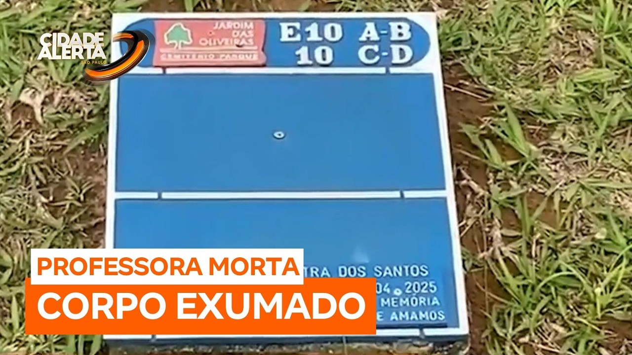 Corpo de professora é exumado para apurar suspeita de envenenamento em Franca (SP)