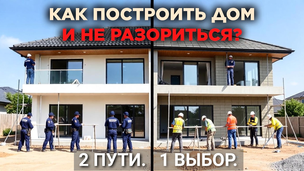 Дом под ключ или поэтапное строительство? Честный разбор двух стратегий.