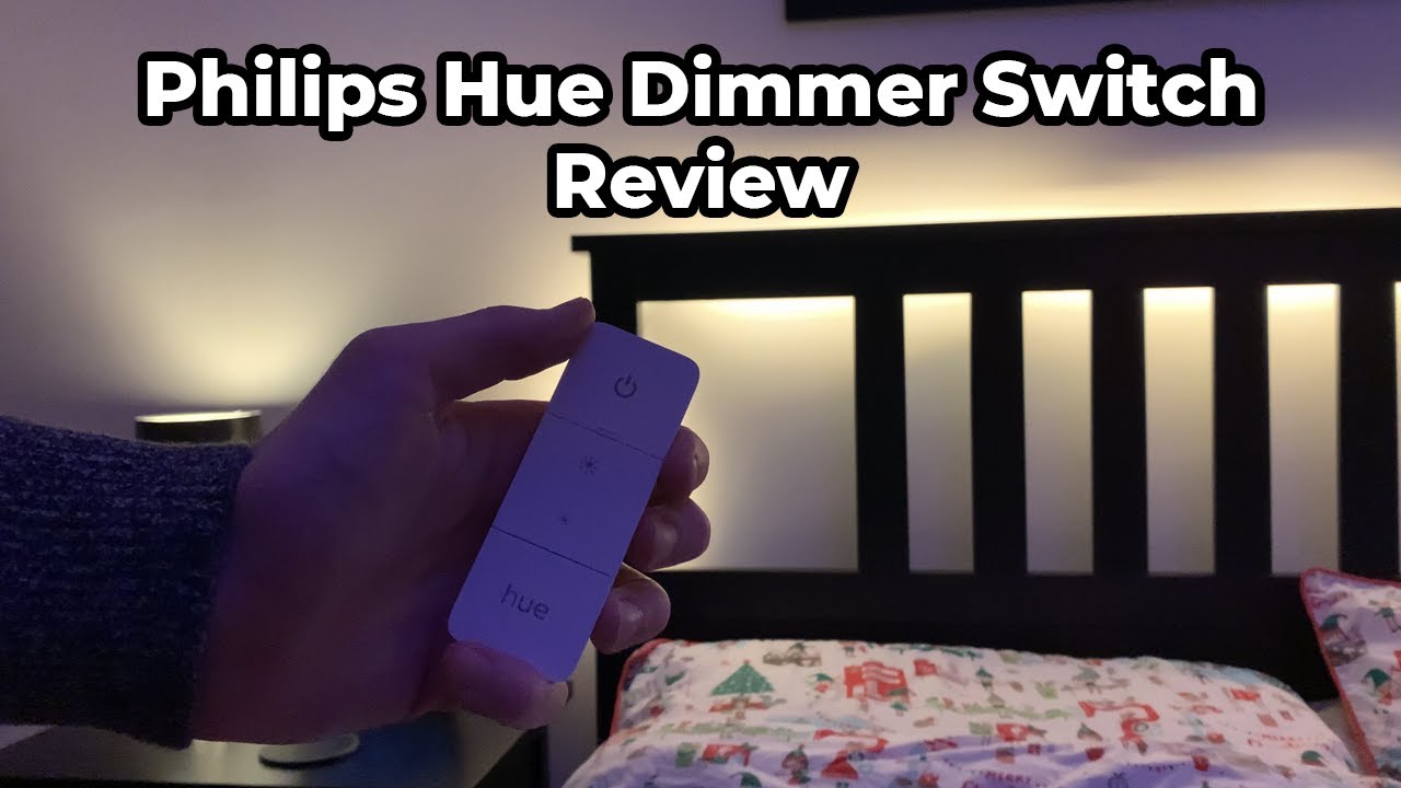 Control your Philips Hue lights ANYWHERE! Philips Hue Dimmer Switch Review