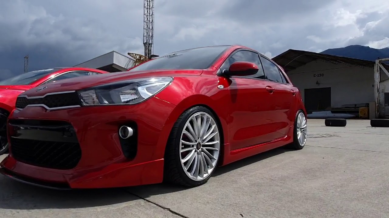 Kdm stance Kia rio hatchback
