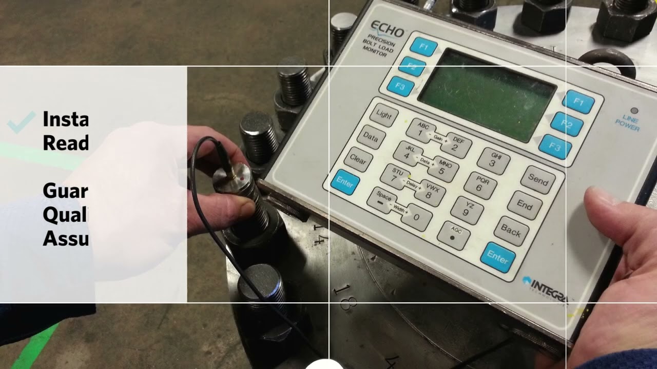 ECHO&trade; Precision Bolt Load Monitoring