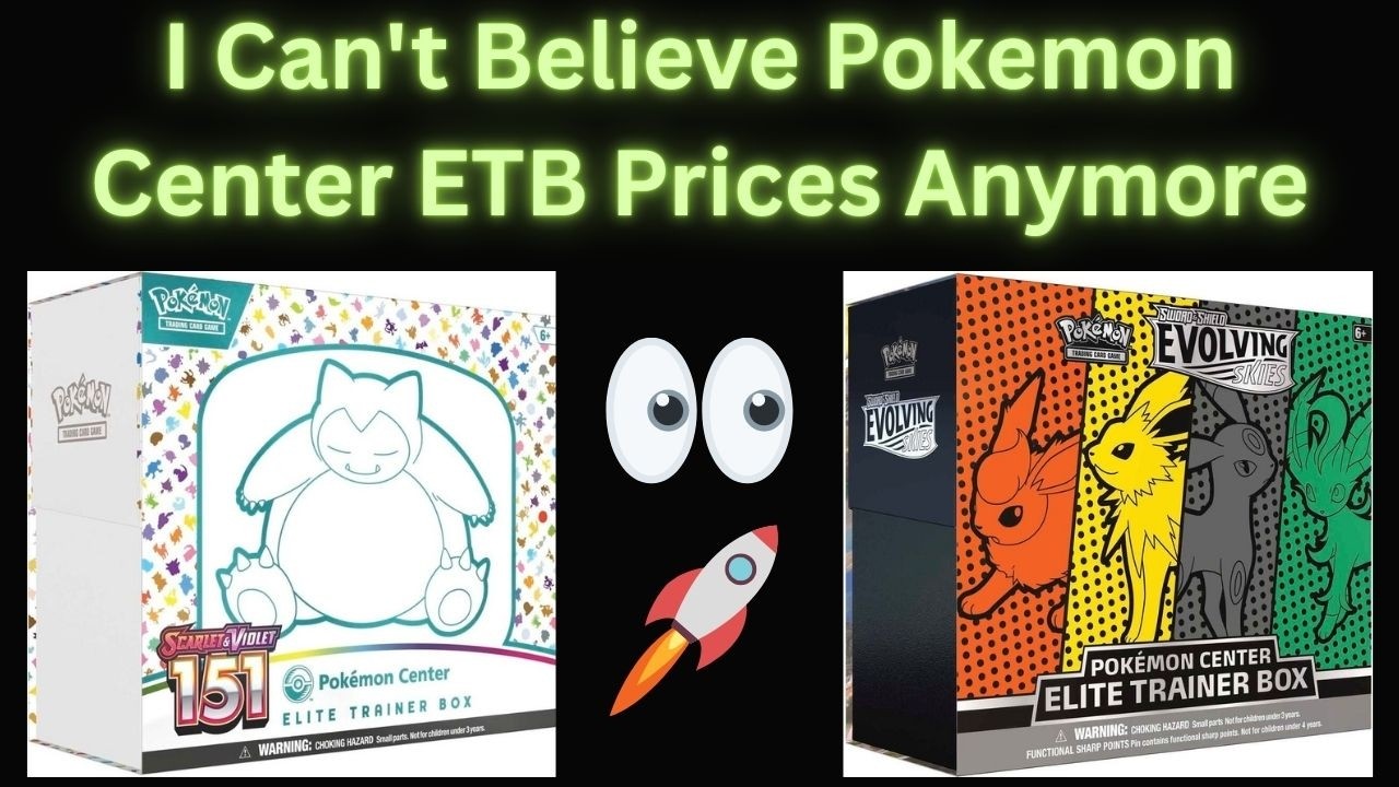 I Can't Believe Pokemon ETB Prices Anymore