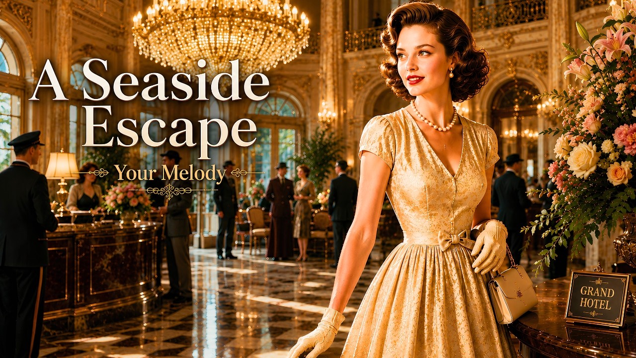 The Seaside Hotel Beyond the Golden Shore | Timeless Vintage Melodies