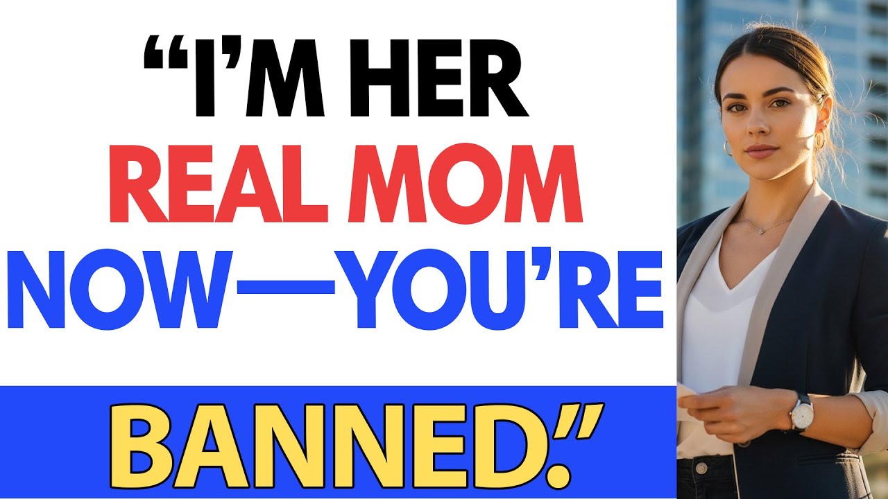“I’m Her REAL Mom Now—You’re Banned.”