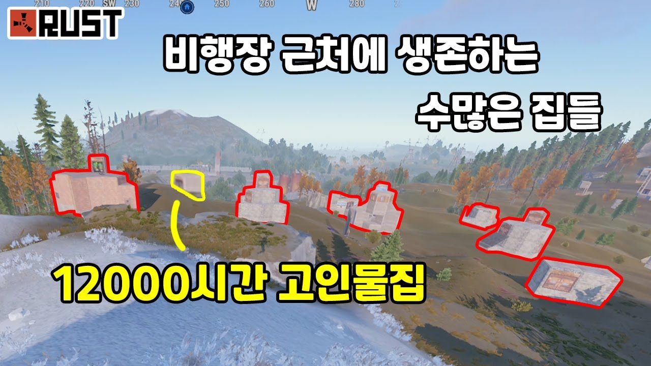 수많은 집들 사이에 굴러 박힌 12000시간 고인물의 솔로 생존기