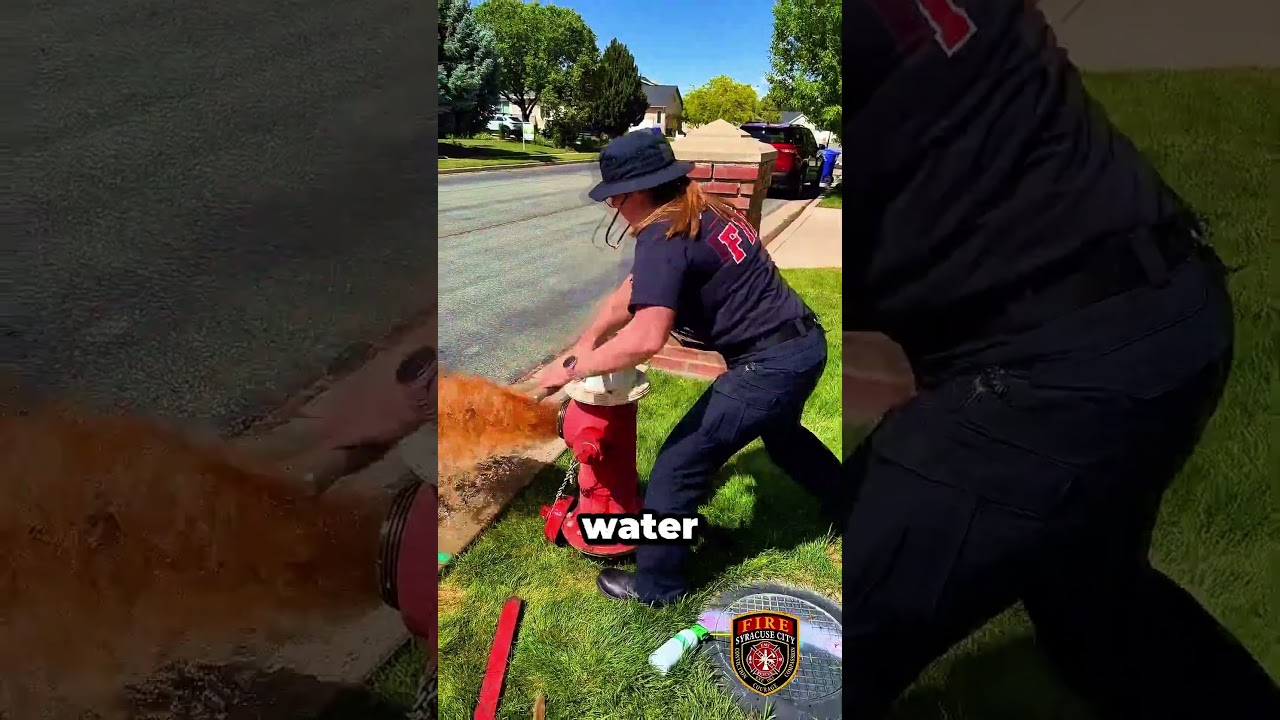 Why Firefighters Flood the Streets With Fire Hydrants 🚒💦