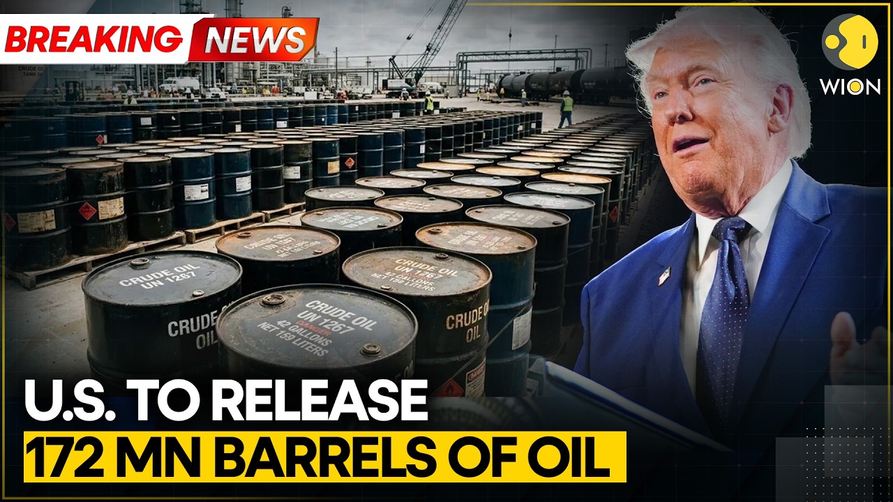 US-Iran War: US to Release 172 Million Barrels From Strategic Oil Reserve | WION Breaking