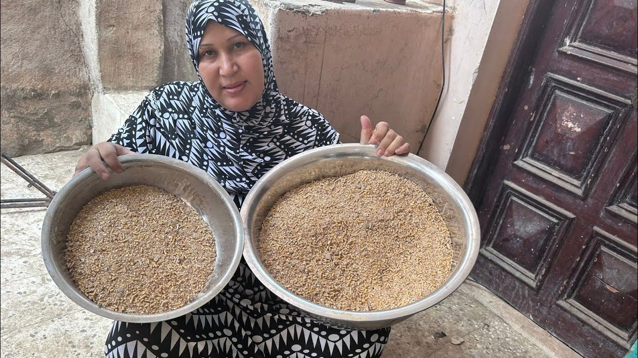 اوعى تشترى علف تانى خلطة علف ل تسمين البط والفراخ ممتازة هترفع معاكى الوزن وهتعملى شيكارة علف ب 90جن