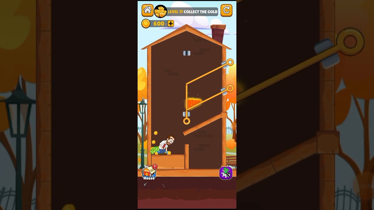 home pin how to loot pull pin puzzle android gameplay level 17 walkthrough