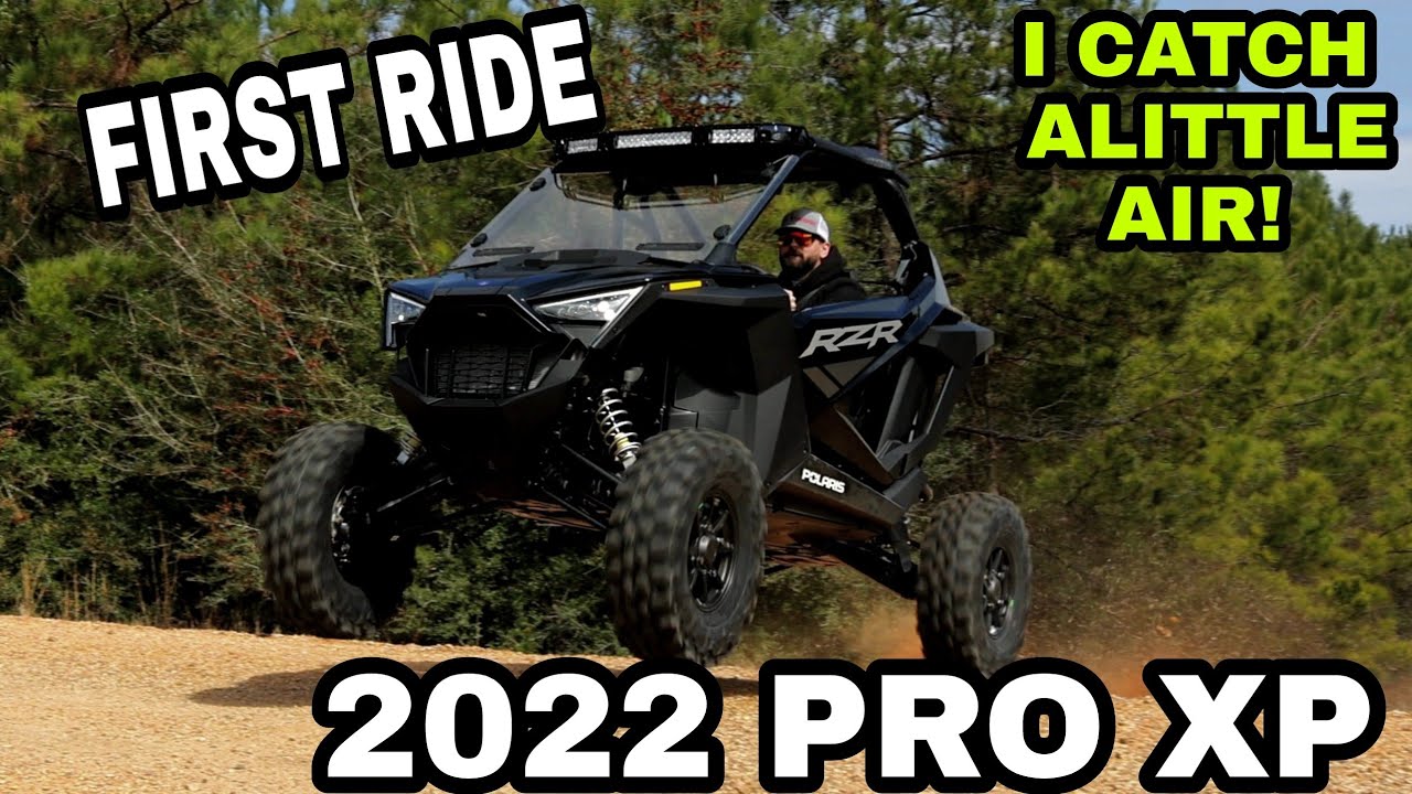 First Ride In The 2022 Rzr Pro Xp Sport