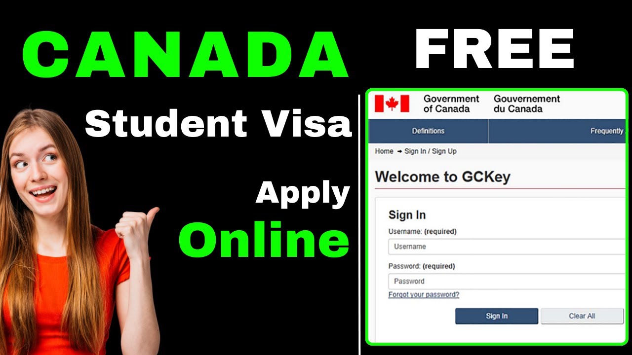 🇨🇦 How to Apply Canada Student Visa Online  Step By Step Process