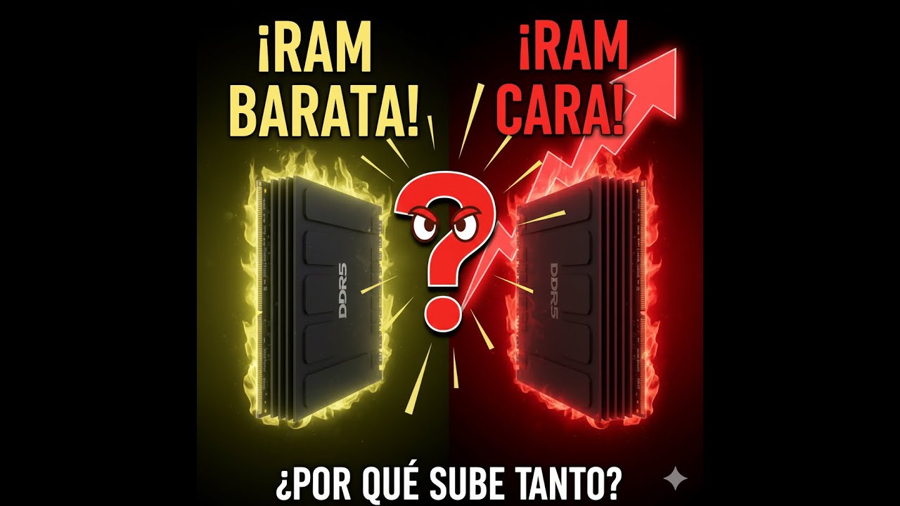 Por Qué la RAM está TAN CARA? La Verdadera Razón (Y NO VA A BAJAR)