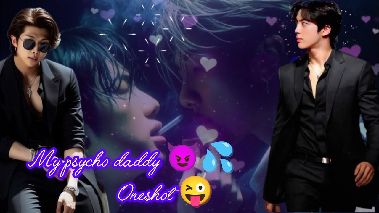 My psycho daddy 😈🖤🥀 \\ namjin oneshot 🥰🥳 \\ Hindi dubbed \\  #bts #namjin #lovestory