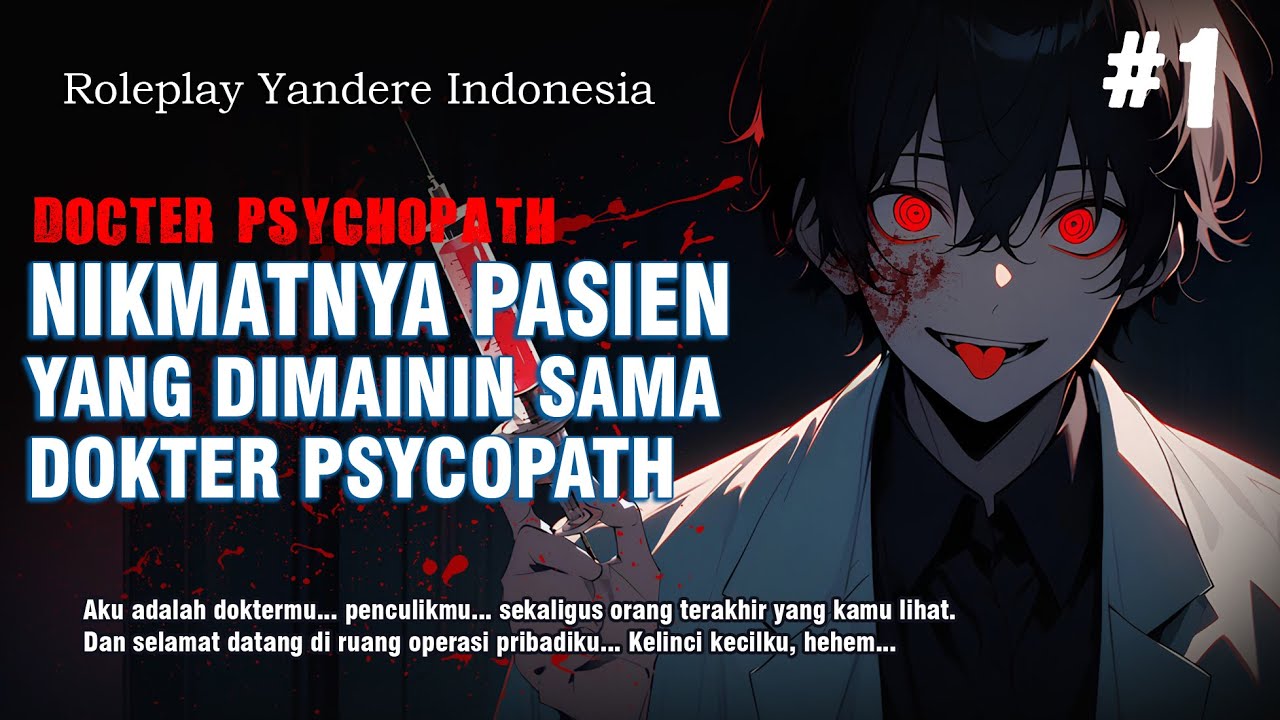 Roleplay Indonesia NIKMATIN SENSASI JADI KORBAN EKSPERIMEN DOKTER GILA || Rere Yandere