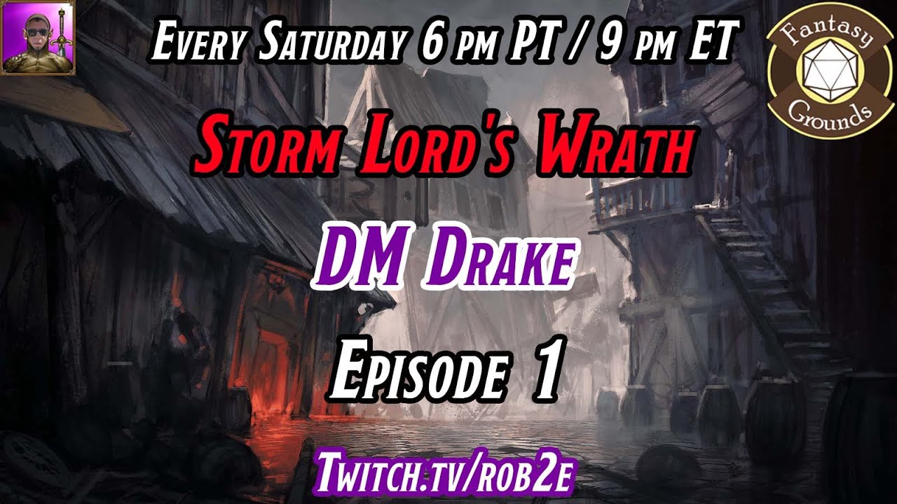 D&D 5E Storm Lord's Wrath - Episode 1