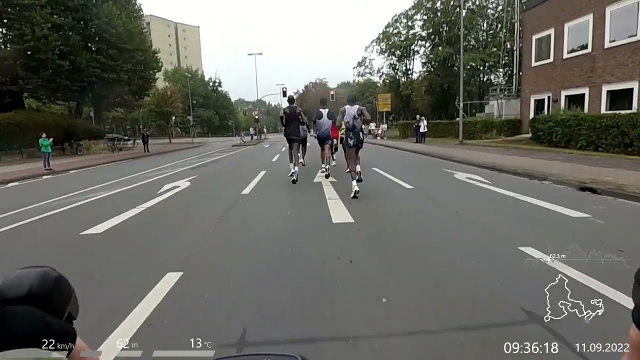 Volksbank Münster Marathon 2022 - (fast) komplette Strecke