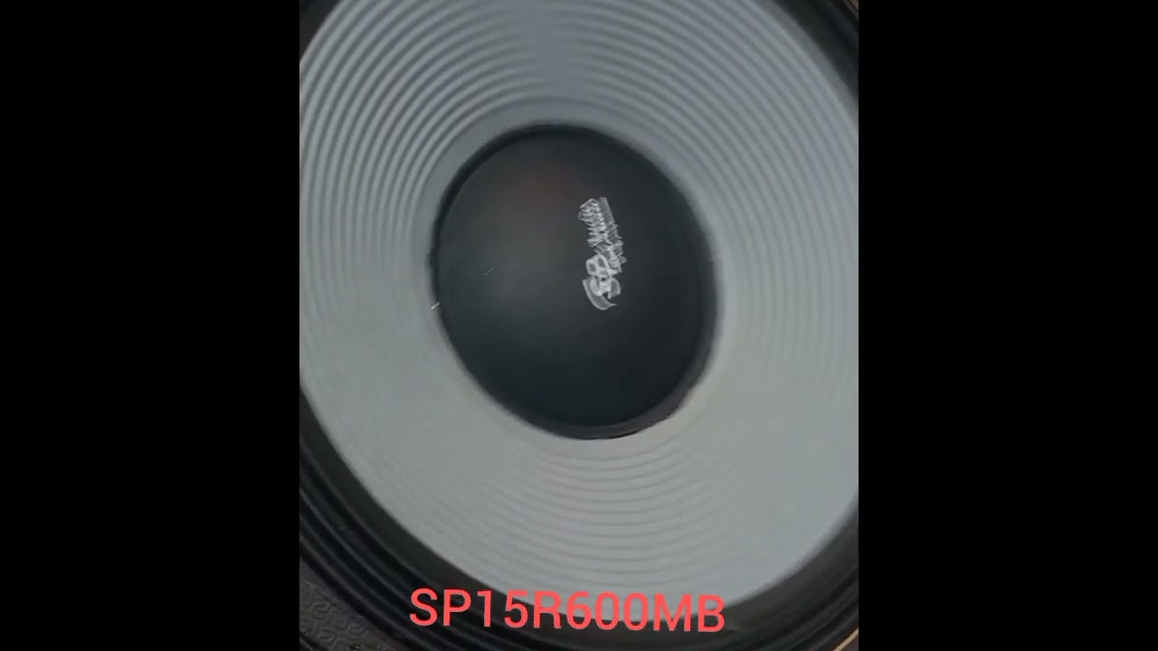 SP Audio Truly professional/SP15R600MB  600Watt R.M.S,15 inch speaker.