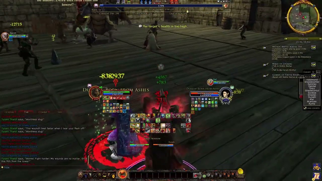 LOTRO PVMP - Meriadoc - Duo vs 10+