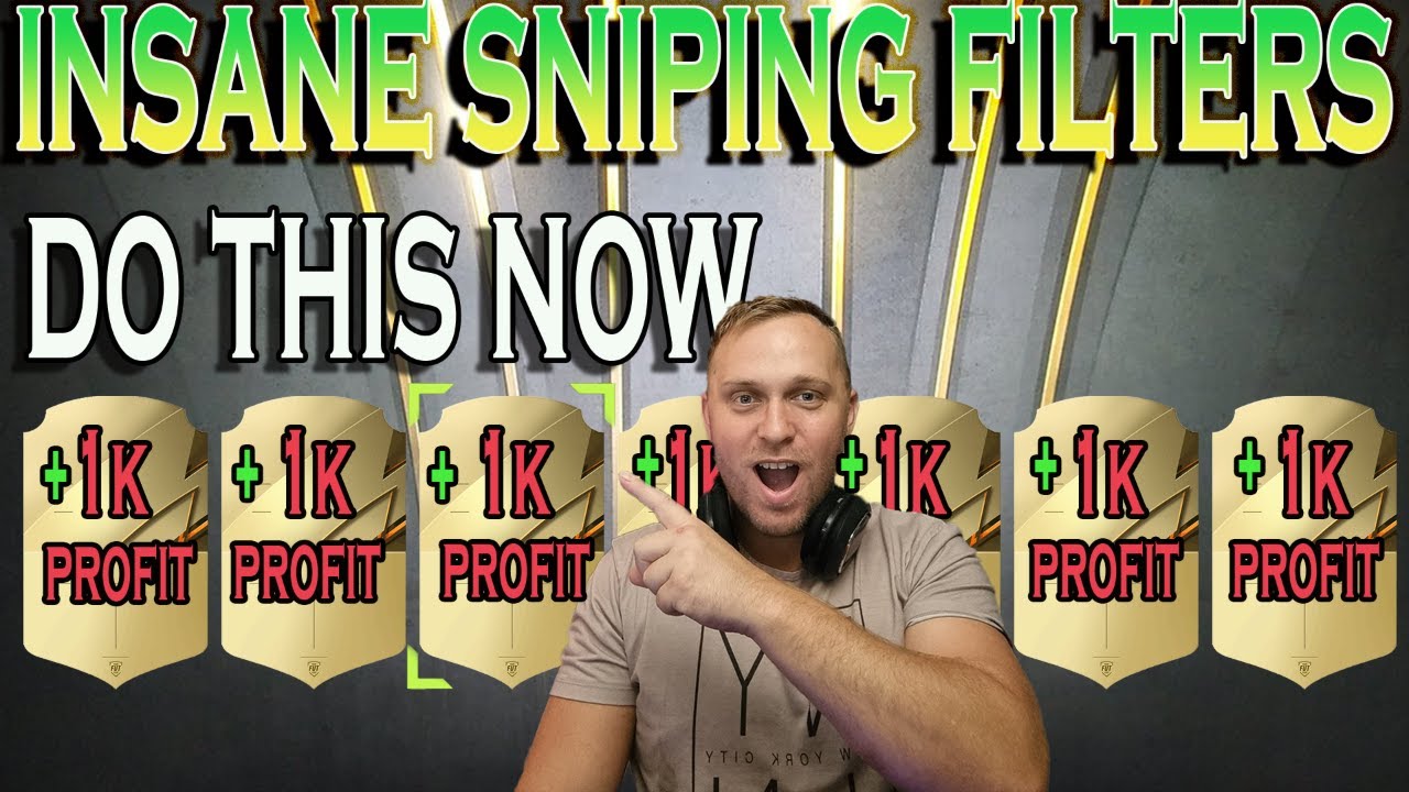 FIFA 22 | INSANE SNIPING/MASS BIDDING FILTERS | GUARANTED TO MAKE YOU INSANE COINS