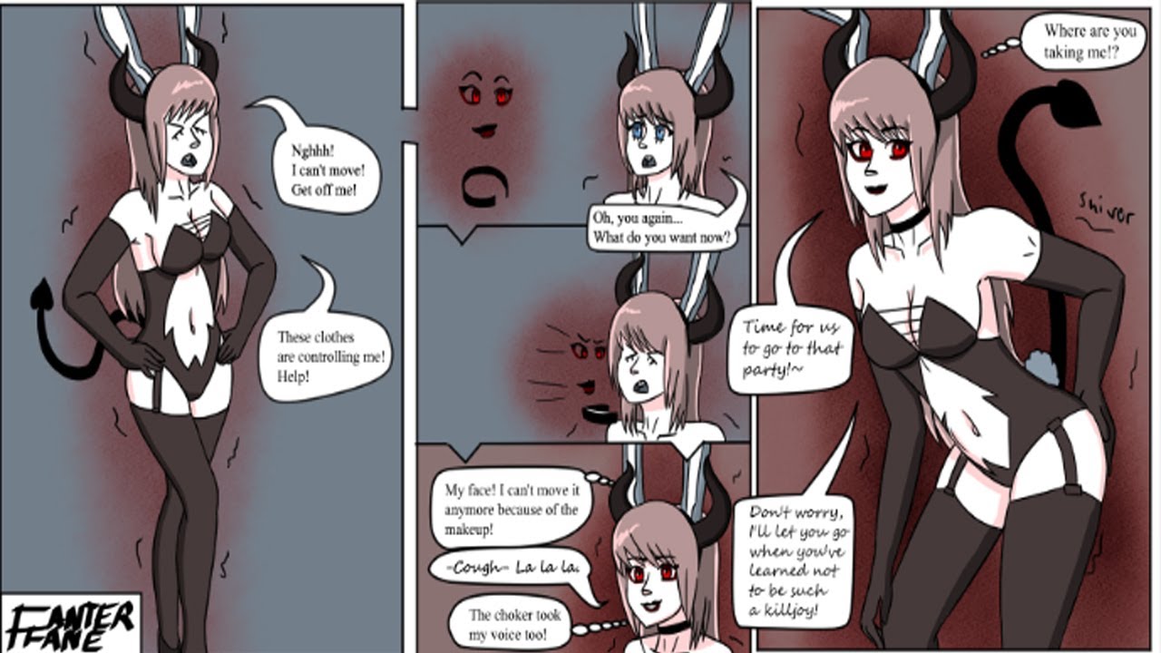 Female possession & Body Swap | Payback | TG TF COMIC
