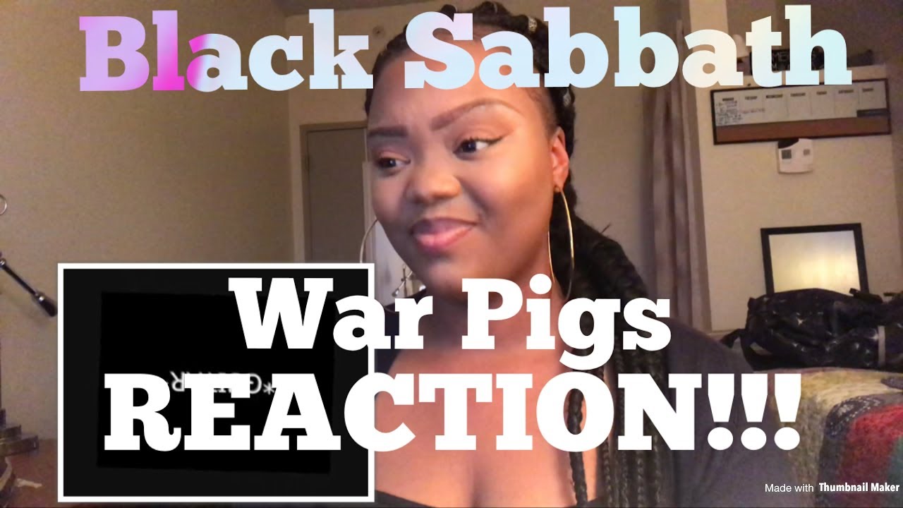 Black Sabbath- War Pigs REACTION!!!