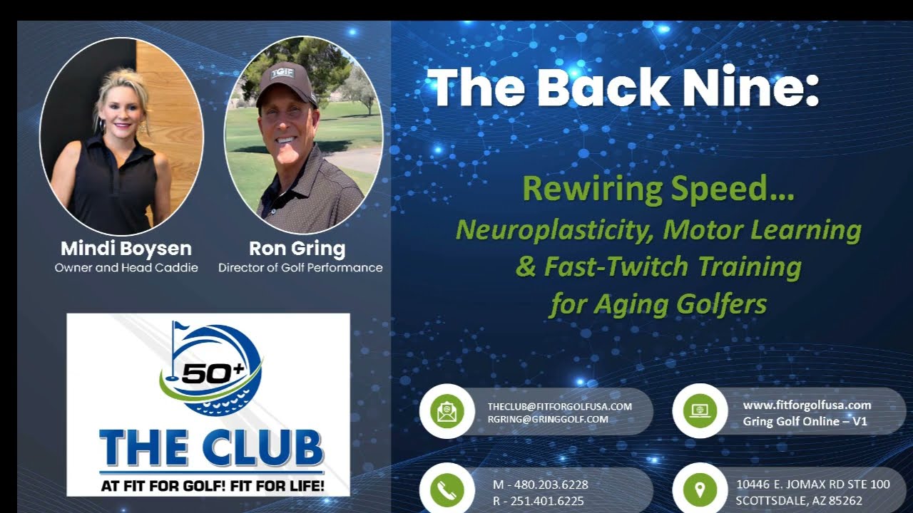 Episode 1:  Rewire Your Brain--- The Science of Neuroplasticity for The Back Nine of Life