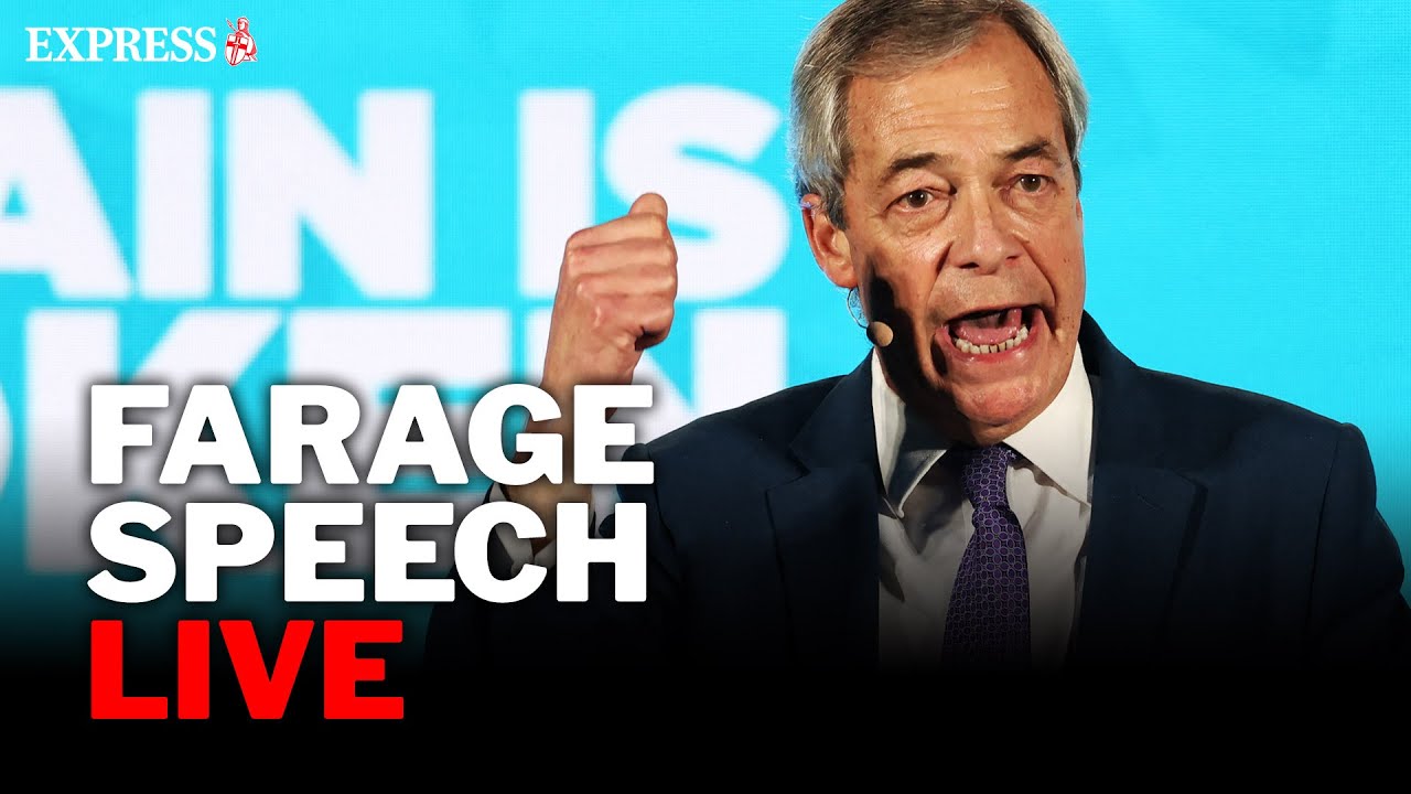 LIVE: Nigel Farage set to make MAJOR announcement as Labour civil war erupts