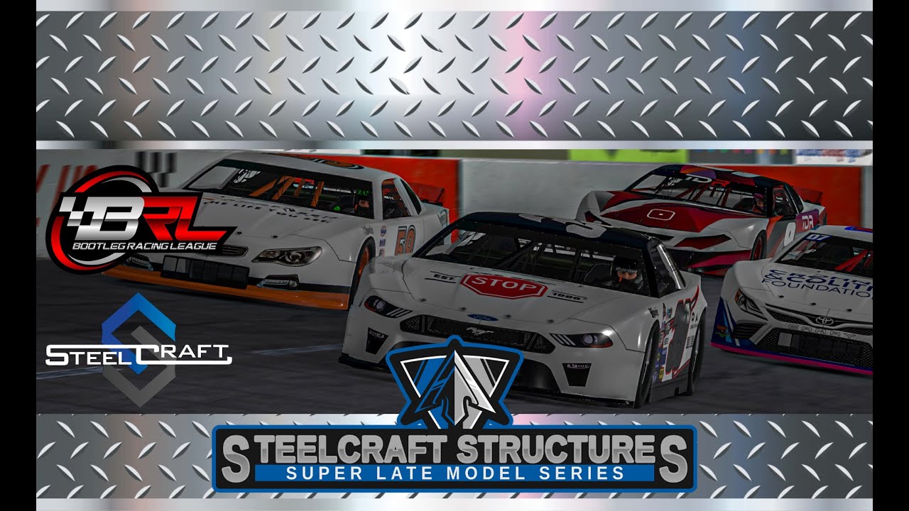BRL SteelCraft Structures Super Late Model Series - S26 R3 - Five Flags Speedway - iRacing